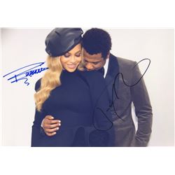 Beyonce Jay Z Signed Photo