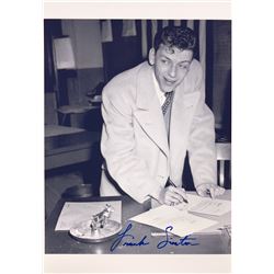 Frank Sinatra Signed Photo