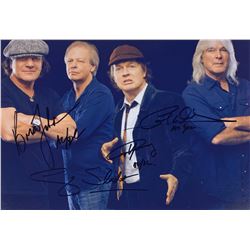 ACDC Angus Young Signed Photo