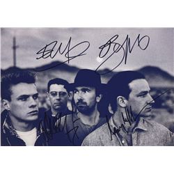 U2 Edge Bono Signed Photo