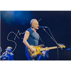 Police Sting Signed Photo