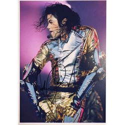Michael Jackson Signed Photo