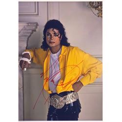 Michael Jackson Signed Photo
