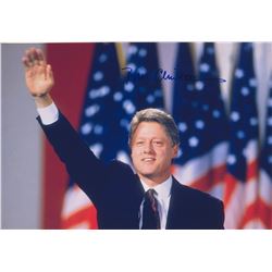 Signed Bill Clinton Photo