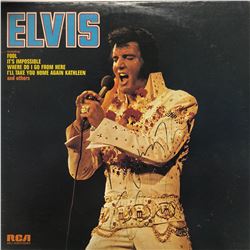 Signed Elvis Presley Elvis Vinyl