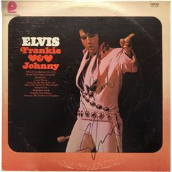 Signed Elvis Presley Frankie Johnny Vinyl