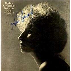 Signed Barbra Streisand Greatest Hits  Vinyl
