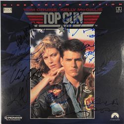 Signed Top Gun Tom Cruise LD