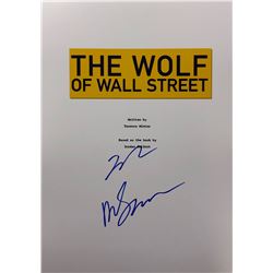 Signed Wolf of Wall Street Movie Script Cover