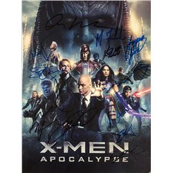 Signed XMEN Apocalypse Movie Picture Book