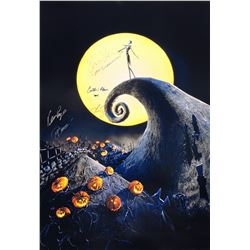Signed The Nightmare Before Christmas Poster