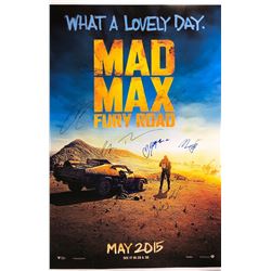 Signed Mad Max Tom Hardy Poster