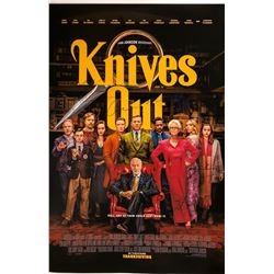 Signed Knives Out Daniel Craig Poster