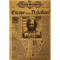 Signed Harry Potter Gary Oldman Poster