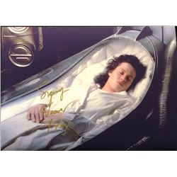 Signed Alien Sigourney Weaver Photo