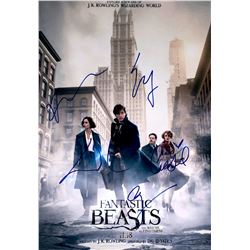 Signed Fantastic Beast Eddie Redmayne Photo