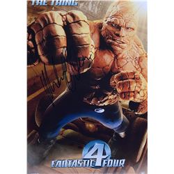 Signed Fantastic 4 Michael Chiklis Photo