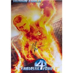 Signed Fantastic 4 Chris Evans Photo