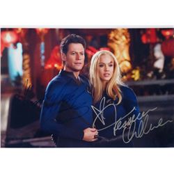 Signed Fantastic 4 Jessica Alba Ioan Gruffudd Photo