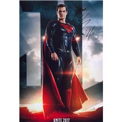 Justice League Henry Cavill SIGNED Autographed Photo