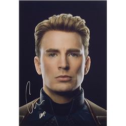 Avnegers Endgame Chris Evans SIGNED Autographed Photo