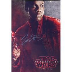 The Last Jedi John Boyega Autographed Signed Photo