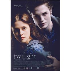Twilight Kristen Stewart Robert Pattinson Autograph Signed Photo