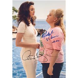 The Hustle Rebel Wilson Anne Hathaway Autograph Signed Photo