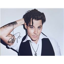 Johnny Depp Autograph Signed Photo