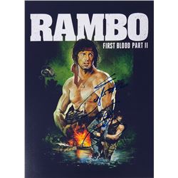 Rambo Sylvester Stallone Autographed Signed Photo
