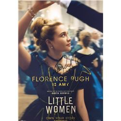 Little Women Florence Pugh Autographed Signed Photo