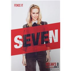 Ocean 8 Sarah Paulson Autographed Signed Photo