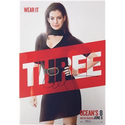 Ocean 8 Anne Hathaway Autographed Signed Photo