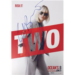 Ocean 8 Cate Blanchett Autographed Signed Photo