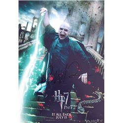 Ralph Fiennes Harry Potter Deathly Hallows 2 Photo Signed