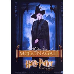 Maggie Smith Harry Potter Sorcerer's Stone SIGNED Photo