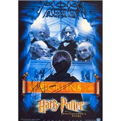 Warwick Davis Harry Potter Sorcerer's Stone SIGNED Photo