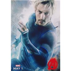 Avengers Ultron Aaron Taylor-Johnson SIGNED Autographed Photo