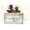 Image 1 : Deadpool VS Cable Ryan Reynolds Josh Brolin Funko Pop Autographed Signed