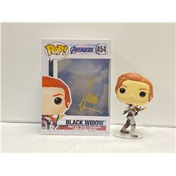Marvel Avengers Infinity War Black Widow Scarlett Johansson Funko Pop Autographed Signed