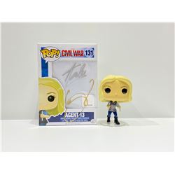 Marvel Captain America Agent 13 Emily VanCamp Stan Lee Funko Pop Autographed Signed