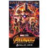 Image 1 : Signed Avengers Infinity War Poster Chris Evans