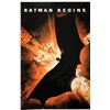 Image 1 : Signed Batman Begins Poster Christian Bale Gary Oldman