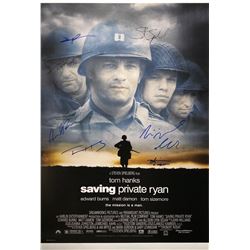 Signed Saving Private Ryan Poster Tom Hanks