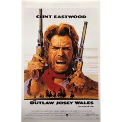 Signed Outlaw Josey Wales Poster Clint Eastwood