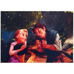 Tangled Rapunzel Mandy Moore Zachary Levi Signed Photo