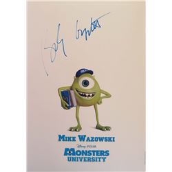 Monsters University Mike Billy Crystal Signed Photo