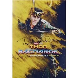 Thor Ragnarok Tom Hiddleston Signed Photo