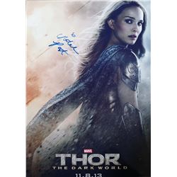 Thor Dark World Natalie Portman Signed Photo
