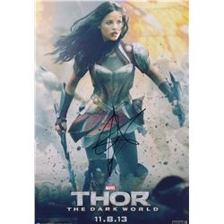 Thor Dark World Jaimie Alexander Signed Photo